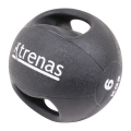 trenas Medizinball mit Handgriffen - 6 kg